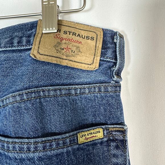 Levi Strauss Signature Regular Denim Jeans Medium Wash Men 34x30 100% Cotton‎ - Picture 3 of 13